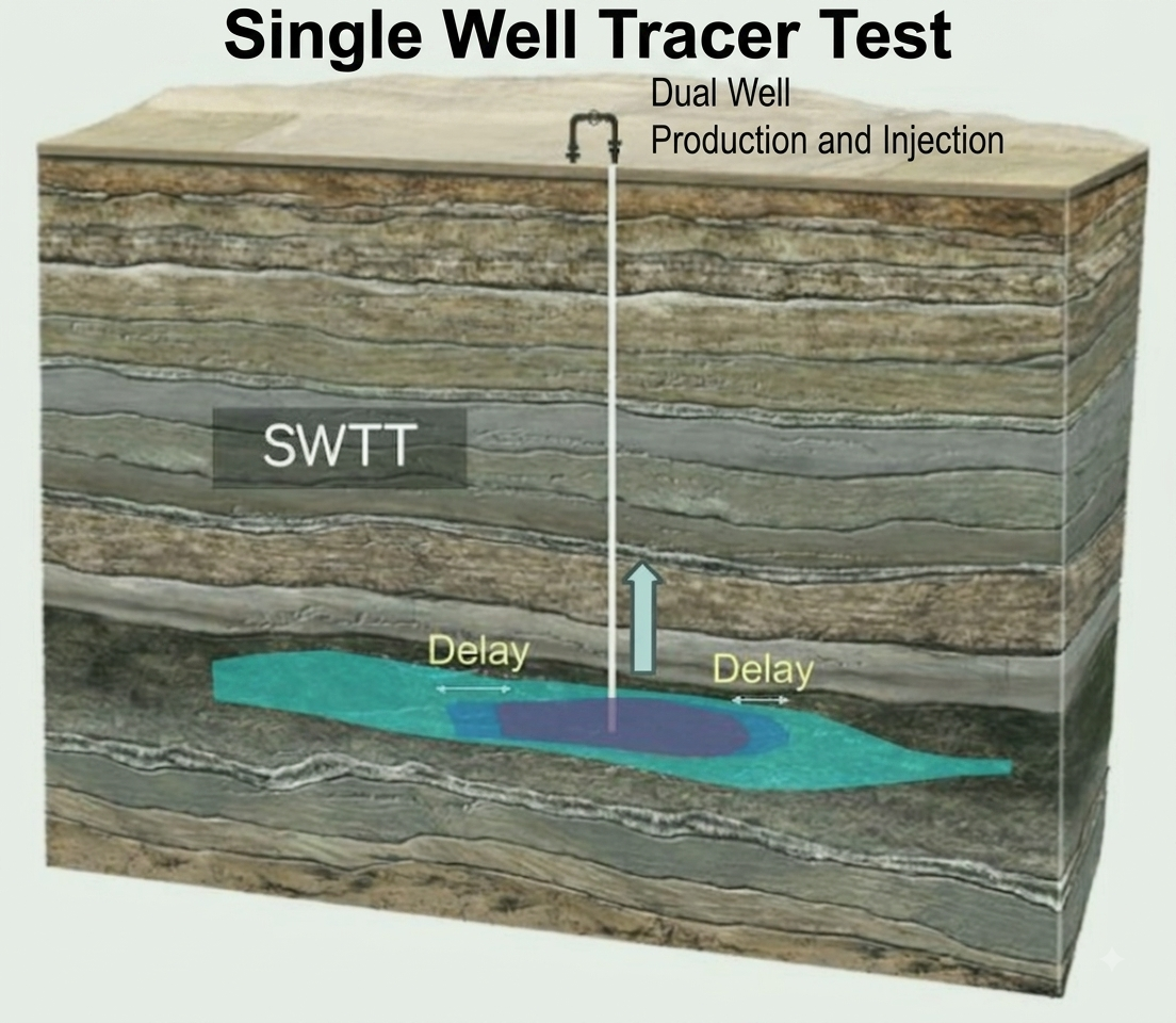 Single Well Tracer Test